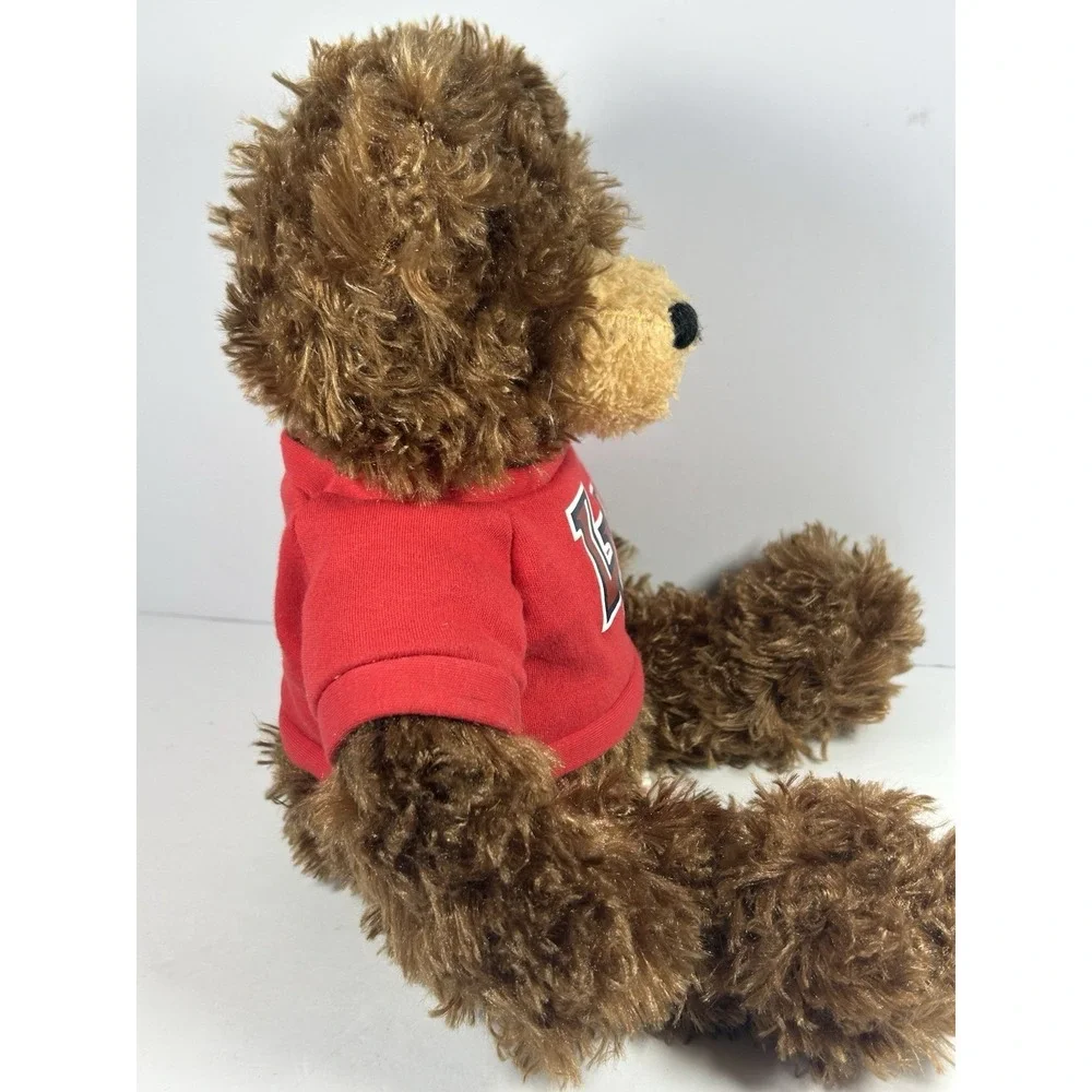 Liberty University Plush Stuffed Bear With Red Shirt Plushland 10 in
